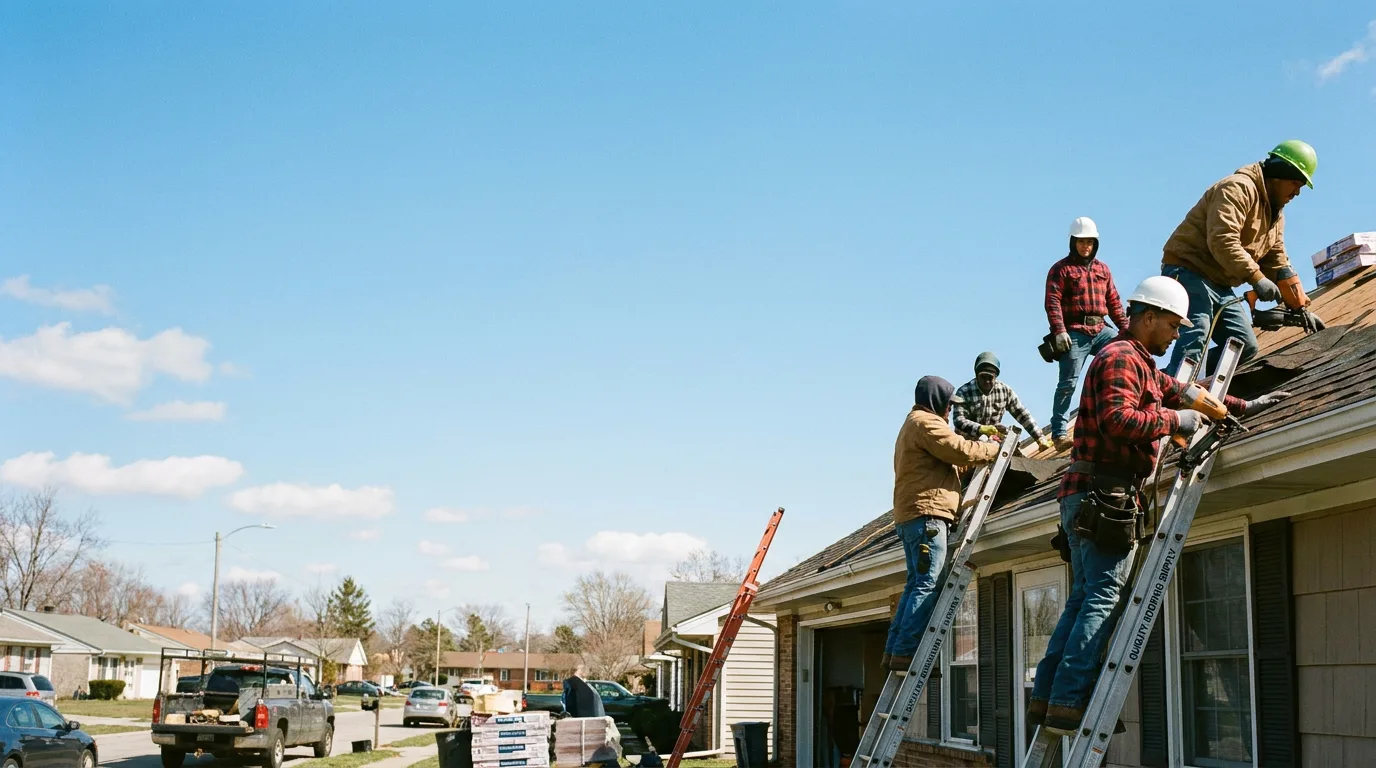 Roofing in Pandora, OH near me